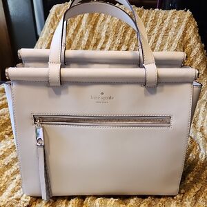Kate Spade LIKE NEW Purse Satchel Medium Tote Bone White Cream